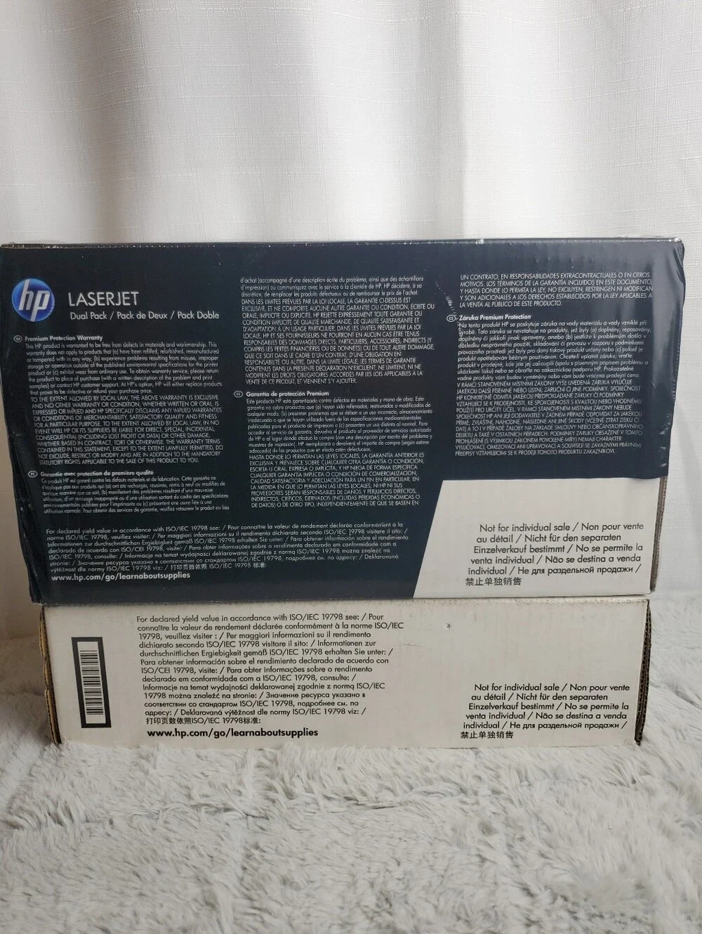 HP LaserJet 128A Black Toner Triple Pack CE320AD Sealed In Boxes